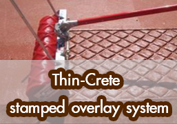 THIN-CRETE Stamped Overlay System