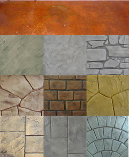 THIN-CRETE Stamped Overlay System