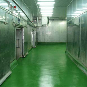 Polyurethane floor screed systems