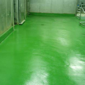 Polyurethane floor screed systems