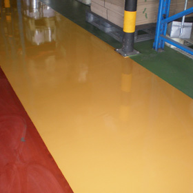 Polyurethane floor screed systems