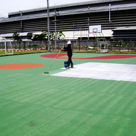 Stadium – sports coating